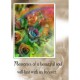 CAROL CAVALARIS GREETING CARD Rainbow Rose Sympathy